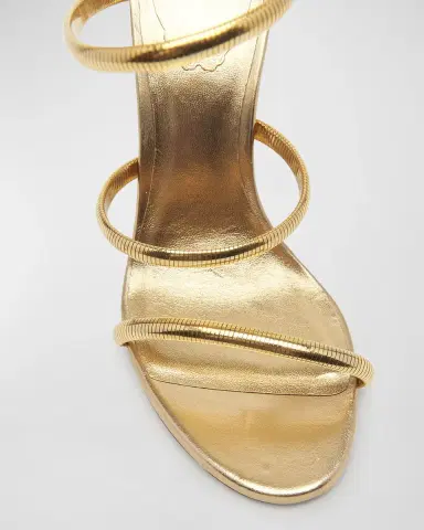 René Caovilla Omega Snake Spiral-Wrap Stiletto | Thumbnail 4 René Caovilla Omega Snake Spiral-Wrap Stiletto | Thumbnail 4