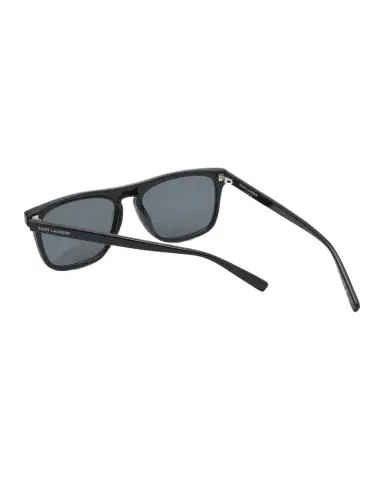 Saint Laurent Men's Slim Acetate Aviator Sunglasses with Logo | Thumbnail 1 Saint Laurent Men's Slim Acetate Aviator Sunglasses with Logo | Thumbnail 1