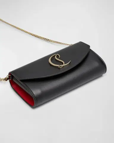 Christian Louboutin Loubi54 Wallet on Chain in Leather | Thumbnail 12 Christian Louboutin Loubi54 Wallet on Chain in Leather | Thumbnail 12