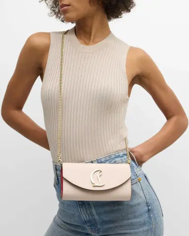 Christian Louboutin Loubi54 Wallet on Chain in Leather | Thumbnail 4 Christian Louboutin Loubi54 Wallet on Chain in Leather | Thumbnail 4