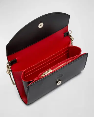 Christian Louboutin Loubi54 Wallet on Chain in Leather | Thumbnail 8 Christian Louboutin Loubi54 Wallet on Chain in Leather | Thumbnail 8