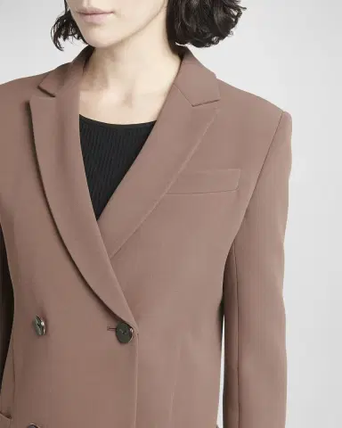 Giorgio Armani Cady Double-Breasted Blazer | Thumbnail 4 Giorgio Armani Cady Double-Breasted Blazer | Thumbnail 4
