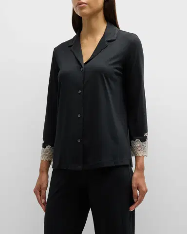 Natori Luxe Shangri La Pajama Set | Thumbnail 2 Natori Luxe Shangri La Pajama Set | Thumbnail 2