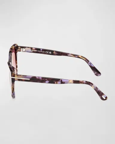 TOM FORD Elsa Gradient Acetate Butterfly Sunglasses | Thumbnail 3 TOM FORD Elsa Gradient Acetate Butterfly Sunglasses | Thumbnail 3