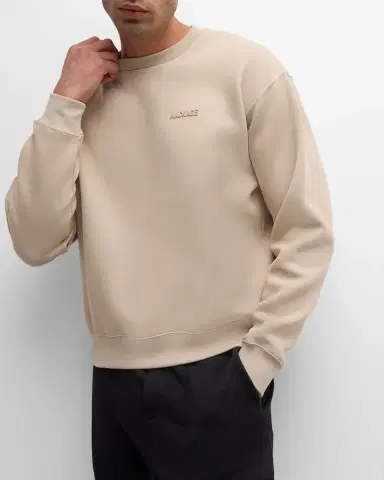 Mackage Men 's Julian Jersey Crewneck Sweater | Thumbnail 5 Mackage Men 's Julian Jersey Crewneck Sweater | Thumbnail 5