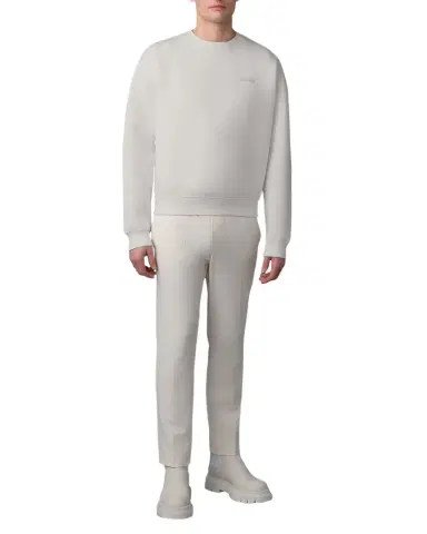 Mackage Men 's Julian Jersey Crewneck Sweater | Thumbnail 1 Mackage Men 's Julian Jersey Crewneck Sweater | Thumbnail 1