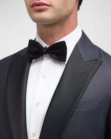 Giorgio Armani Men's Textured Dinner Jacket | Thumbnail 4 Giorgio Armani Men's Textured Dinner Jacket | Thumbnail 4