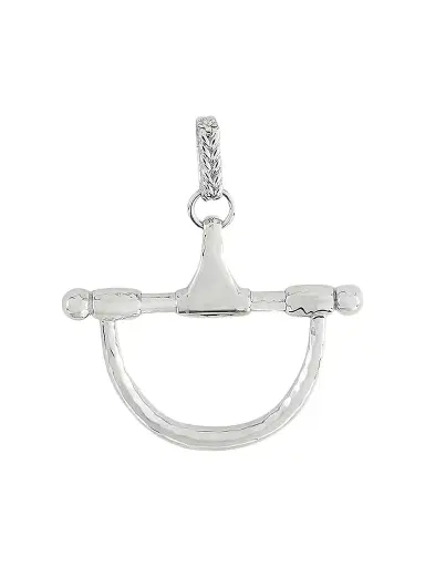Anabel Aram Women's Cheval Sterling Silver-Plated Horsebit Pendant - Sterling Silver | Thumbnail 1 Anabel Aram Women's Cheval Sterling Silver-Plated Horsebit Pendant - Sterling Silver | Thumbnail 1
