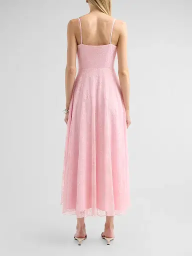 As It May Women's Elowyn Chantilly Lace 3D Midi Dress - Peony - Size XXL | Thumbnail 3 As It May Women's Elowyn Chantilly Lace 3D Midi Dress - Peony - Size XXL | Thumbnail 3