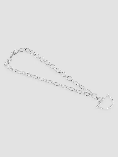 Anabel Aram Women's Cheval Sterling Silver-Plated Horsebit Pendant - Sterling Silver | Thumbnail 2 Anabel Aram Women's Cheval Sterling Silver-Plated Horsebit Pendant - Sterling Silver | Thumbnail 2