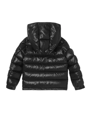 Moncler Boy's New Maya Shiny Puffer Jacket, Size -6 | Thumbnail 1 Moncler Boy's New Maya Shiny Puffer Jacket, Size -6 | Thumbnail 1