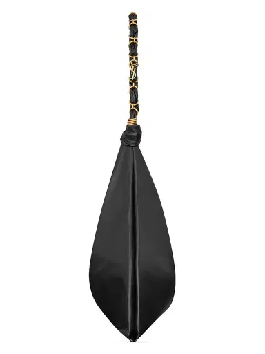 Saint Laurent Women's Amalia Shoulder Bag in Smooth Leather - Black | Thumbnail 3 Saint Laurent Women's Amalia Shoulder Bag in Smooth Leather - Black | Thumbnail 3