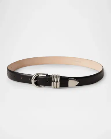 Déhanche Hollyhock Leather Belt | Thumbnail 3 Déhanche Hollyhock Leather Belt | Thumbnail 3