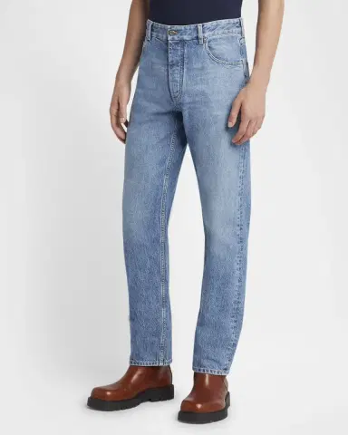 Bottega Veneta Men 's Eco Wash Slim-Straight Jeans | Thumbnail 3 Bottega Veneta Men 's Eco Wash Slim-Straight Jeans | Thumbnail 3