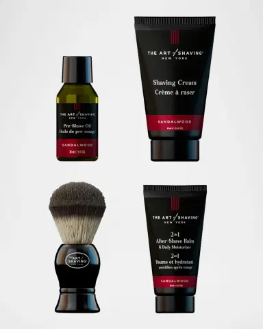 The Art of Shaving Essential Shaving Set Sandalwood | Thumbnail 5 The Art of Shaving Essential Shaving Set Sandalwood | Thumbnail 5