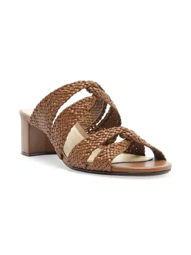 Alexandre Birman Women's Sabrina 45MM Leather Block-Heel Mules - Espresso - Size 12 | Thumbnail 2 Alexandre Birman Women's Sabrina 45MM Leather Block-Heel Mules - Espresso - Size 12 | Thumbnail 2
