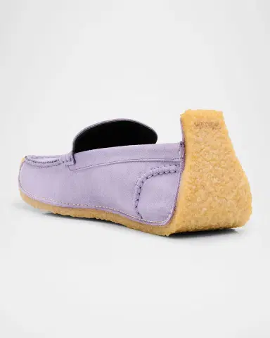 Moschino Men 's Suede Moccasins | Thumbnail 3 Moschino Men 's Suede Moccasins | Thumbnail 3