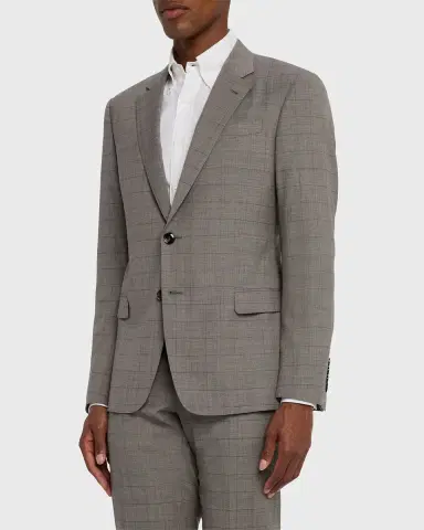 Giorgio Armani Men's Windowpane Suit | Thumbnail 3 Giorgio Armani Men's Windowpane Suit | Thumbnail 3