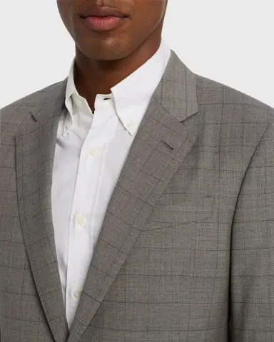 Giorgio Armani Men's Windowpane Suit | Thumbnail 5 Giorgio Armani Men's Windowpane Suit | Thumbnail 5