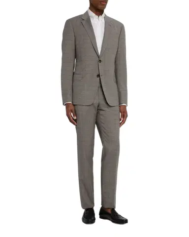 Giorgio Armani Men's Windowpane Suit | Thumbnail 1 Giorgio Armani Men's Windowpane Suit | Thumbnail 1