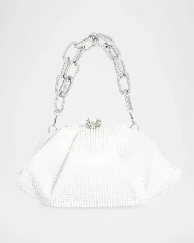 Judith Leiber Couture Gemma Pearly Rhinestone Top-Handle Bag | Thumbnail 2 Judith Leiber Couture Gemma Pearly Rhinestone Top-Handle Bag | Thumbnail 2