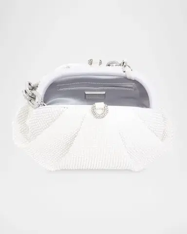 Judith Leiber Couture Gemma Pearly Rhinestone Top-Handle Bag | Thumbnail 3 Judith Leiber Couture Gemma Pearly Rhinestone Top-Handle Bag | Thumbnail 3