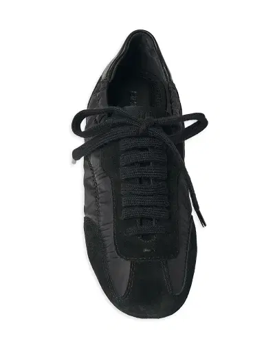 Simkhai Women's Georgie Elasticized Low-Top Sneakers - Black - Size 7 | Thumbnail 3 Simkhai Women's Georgie Elasticized Low-Top Sneakers - Black - Size 7 | Thumbnail 3