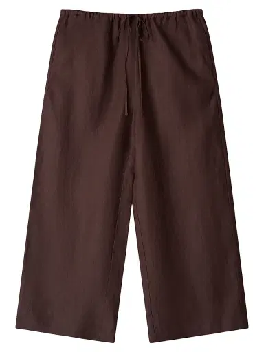 Staud Women's Mateo Linen Crop Pants - Root | Thumbnail 1 Staud Women's Mateo Linen Crop Pants - Root | Thumbnail 1