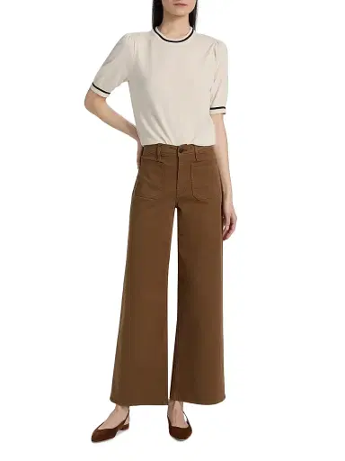 FRAME Women's Le Slim Palazzo Harbor Pocket Jeans - Ledger | Thumbnail 2 FRAME Women's Le Slim Palazzo Harbor Pocket Jeans - Ledger | Thumbnail 2