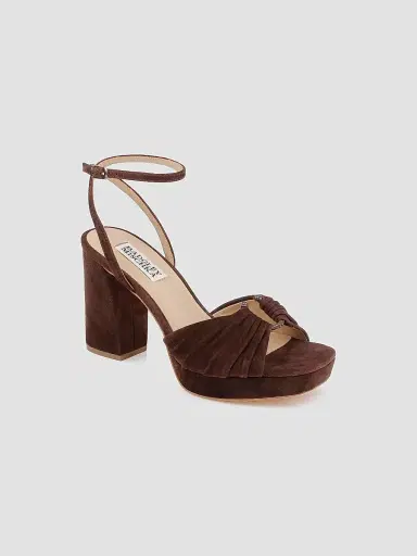 BADGLEY MISCHKA Women's Veda 85MM Suede Sandals | Thumbnail 2 BADGLEY MISCHKA Women's Veda 85MM Suede Sandals | Thumbnail 2