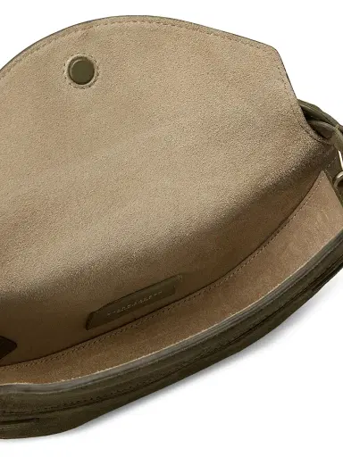 Ralph Lauren Collection Women's Mini Suede Crossbody Bag | Thumbnail 7 Ralph Lauren Collection Women's Mini Suede Crossbody Bag | Thumbnail 7