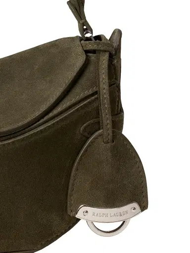 Ralph Lauren Collection Women's Mini Suede Crossbody Bag | Thumbnail 8 Ralph Lauren Collection Women's Mini Suede Crossbody Bag | Thumbnail 8