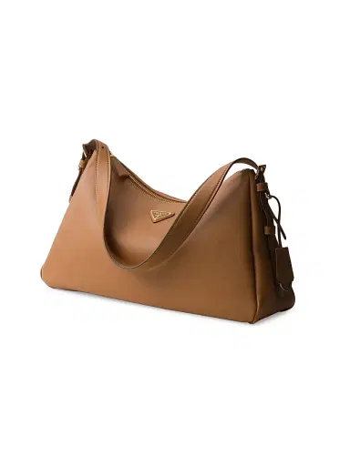 Prada Women's Aimée Leather Shoulder Bag - Brown | Thumbnail 2 Prada Women's Aimée Leather Shoulder Bag - Brown | Thumbnail 2