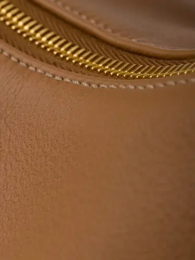 Prada Women's Aimée Leather Shoulder Bag - Brown | Thumbnail 5 Prada Women's Aimée Leather Shoulder Bag - Brown | Thumbnail 5