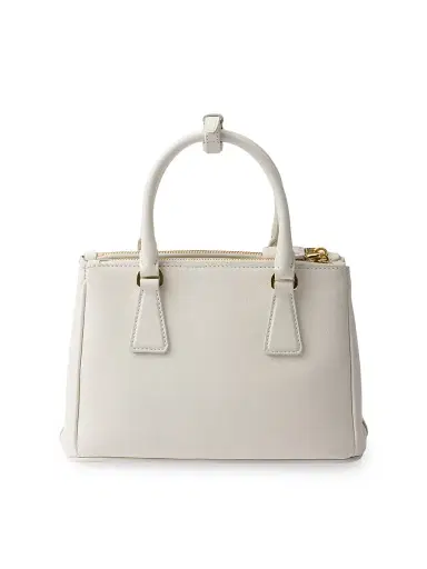 Prada Women's Galleria Leather Bag - White | Thumbnail 4 Prada Women's Galleria Leather Bag - White | Thumbnail 4
