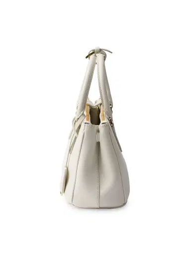 Prada Women's Galleria Leather Bag - White | Thumbnail 6 Prada Women's Galleria Leather Bag - White | Thumbnail 6