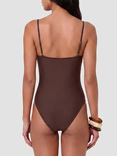 NICHOLAS Women's Dione One-Piece Swimsuit - Espresso | Thumbnail 3 NICHOLAS Women's Dione One-Piece Swimsuit - Espresso | Thumbnail 3