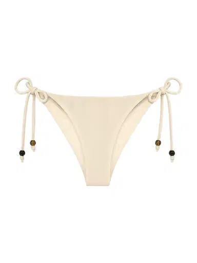NICHOLAS Women's Camilla Beaded Bikini Bottom - Lemon | Thumbnail 1 NICHOLAS Women's Camilla Beaded Bikini Bottom - Lemon | Thumbnail 1