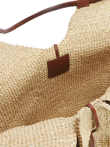 Zimmermann Women's Goldentime Raffia Tote Bag - Natural | Thumbnail 4 Zimmermann Women's Goldentime Raffia Tote Bag - Natural | Thumbnail 4