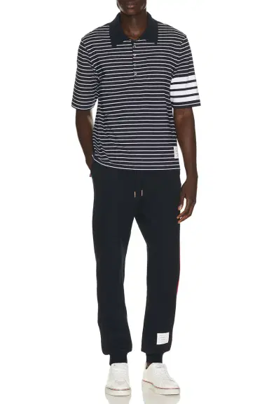 Thom Browne Short Sleeve Polo | Thumbnail 3 Thom Browne Short Sleeve Polo | Thumbnail 3