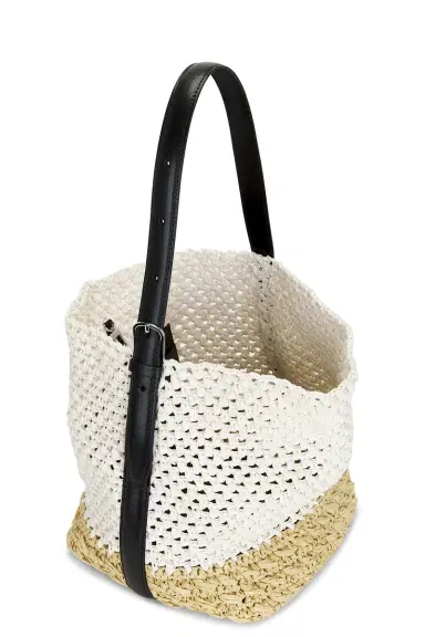 TOTEME Medium Belted Paper Tote Bag | Thumbnail 5 TOTEME Medium Belted Paper Tote Bag | Thumbnail 5
