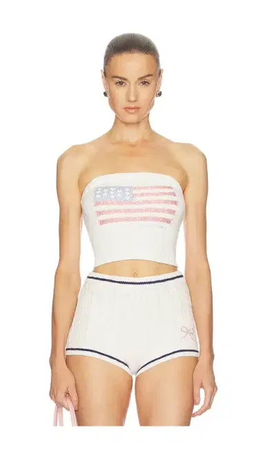 LoveShackFancy Deserae Tube Top | Thumbnail 1 LoveShackFancy Deserae Tube Top | Thumbnail 1