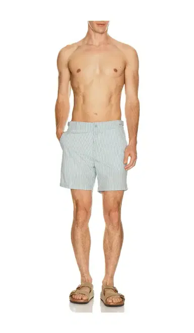 Vintage Summer Micro Seersucker Trunk | Thumbnail 3 Vintage Summer Micro Seersucker Trunk | Thumbnail 3