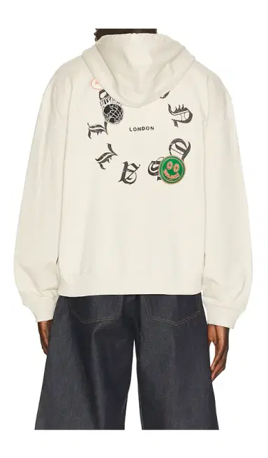 AllSaints Patcher Zip Through Hoodie | Thumbnail 2 AllSaints Patcher Zip Through Hoodie | Thumbnail 2