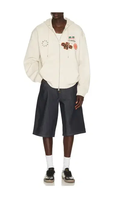 AllSaints Patcher Zip Through Hoodie | Thumbnail 4 AllSaints Patcher Zip Through Hoodie | Thumbnail 4