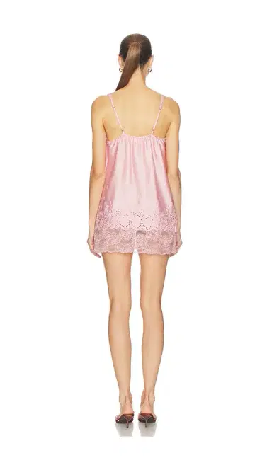 Frankies Bikinis First Crush Satin Mini Dress | Thumbnail 3 Frankies Bikinis First Crush Satin Mini Dress | Thumbnail 3