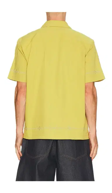 HUF Pinstripe Embroidered Resort Shirt | Thumbnail 2 HUF Pinstripe Embroidered Resort Shirt | Thumbnail 2
