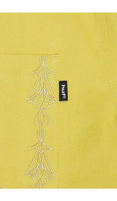 HUF Pinstripe Embroidered Resort Shirt | Thumbnail 5 HUF Pinstripe Embroidered Resort Shirt | Thumbnail 5