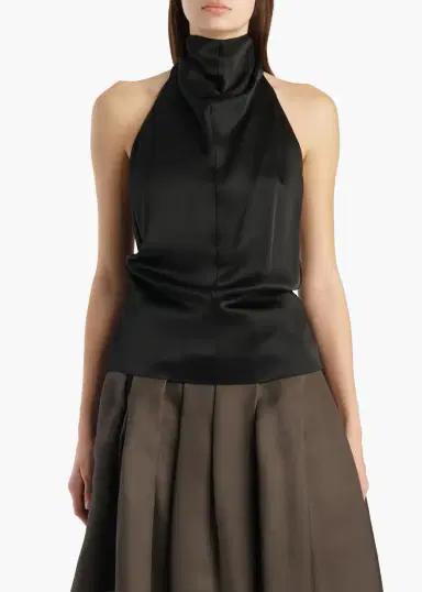 Khaite Rone Top In Black | Thumbnail 3 Khaite Rone Top In Black | Thumbnail 3