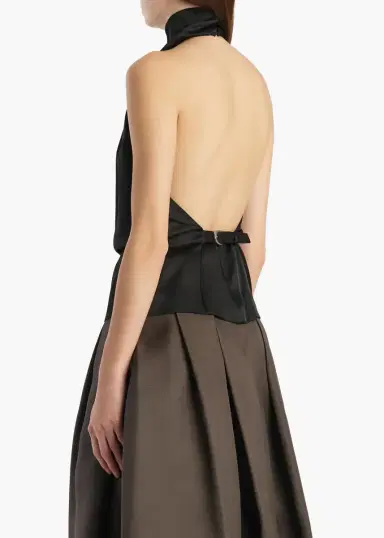 Khaite Rone Top In Black | Thumbnail 4 Khaite Rone Top In Black | Thumbnail 4